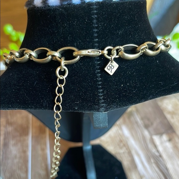 Banana Republic Black and Gold Necklace with Striking Design - Picture 3 of 4